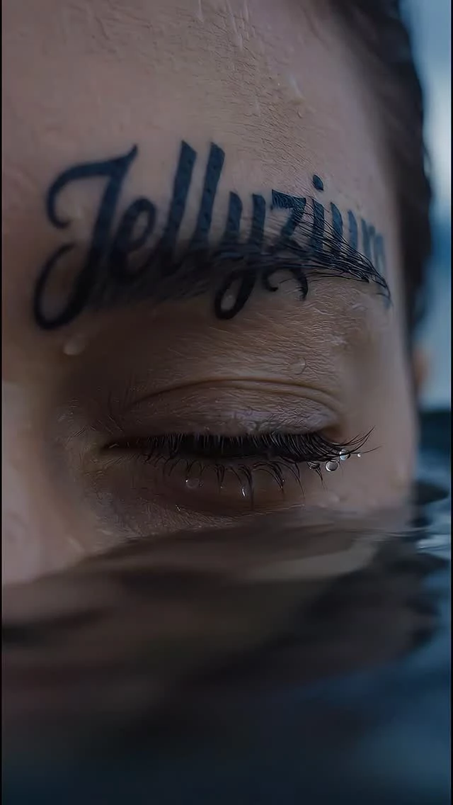 Кадр из клипа Jellyzium — «Море тоски»